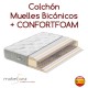 COLCHÓN DE MUELLES BICÓNICOS Y COMFORTFOAM